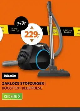 Expert Miele Boost CX1 Blue Pulse Obsidiaanzwart aanbieding