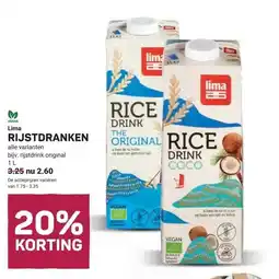 Ekoplaza RIJSTDRANKEN aanbieding