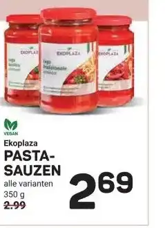 Ekoplaza PASTA- SAUZEN aanbieding