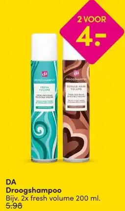 DA DA Droogshampoo aanbieding