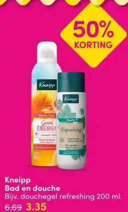 DA Kneipp Bad en douche aanbieding