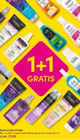 DA Guhl en John Frieda aanbieding