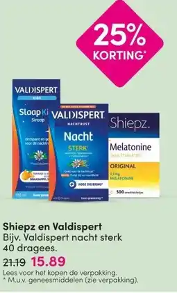 DA Shiepz en Valdispert aanbieding