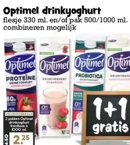 Boon`s Markt Optimel drinkyoghurt aanbieding