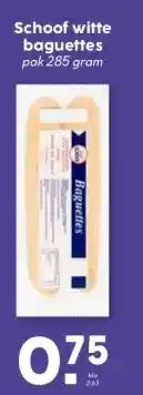 Boon`s Markt Schoof witte baguettes aanbieding