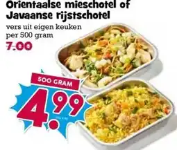 Boon`s Markt Orientaalse mieschotel of Javaanse rijstschotel aanbieding