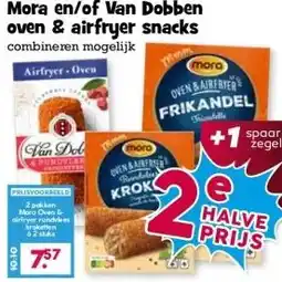 Boon`s Markt Mora en/of Van Dobben oven & airfryer snacks aanbieding