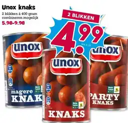 Boon`s Markt Unox knaks aanbieding