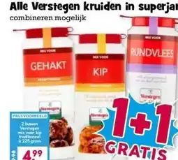 Boon`s Markt Alle Verstegen kruiden in superjars aanbieding