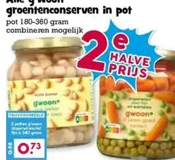 Boon`s Markt Alle g'woon groentenconserven in pot aanbieding