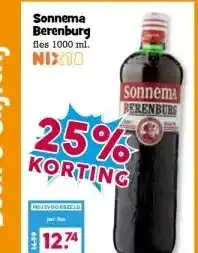Boon`s Markt Sonnema Berenburg aanbieding