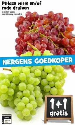 Boon`s Markt Pitloze witte en/of rode druiven aanbieding