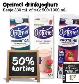 Boon`s Markt Optimel drinkyoghurt aanbieding