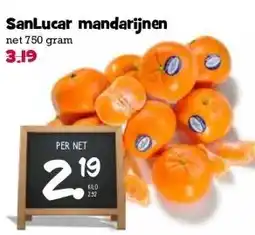 Boon`s Markt SanLucar mandarijnen aanbieding