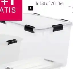 Karwei Luchtdicht opbergbox Iris aanbieding