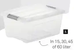 Karwei Opbergbox Click aanbieding