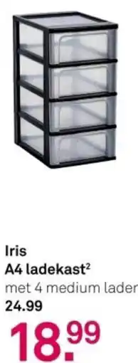 Karwei Iris A4 ladekast² aanbieding