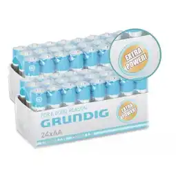 ANWB Grundig Batterijen 48 AA Blauw aanbieding