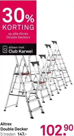 Karwei Altrex Double Decker aanbieding