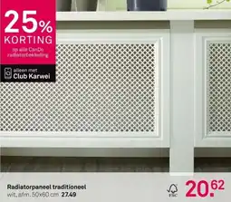 Karwei Radiatorpaneel traditioneel aanbieding