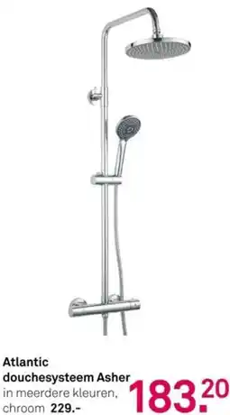 Karwei Atlantic douchesysteem Asher aanbieding