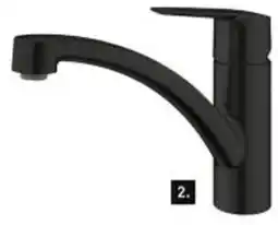 Karwei Grohe keukenmengkraan Start lage uitloop mat zwart aanbieding