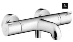 Karwei Hansgrohe thermostatische badkraan MyFox aanbieding