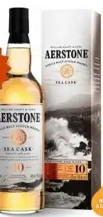 Gall & Gall Aerstone 10 Years Sea Cask 70CL aanbieding
