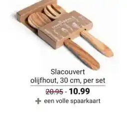 Ekoplaza Slacouvert olijfhout aanbieding