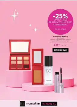 ICI Paris XL BE Creative Make Up aanbieding