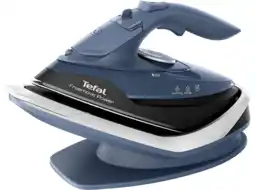 MediaMarkt Tefal Fv6675 Freemove Power Draadloos Stoomstrijkijzer Blauw aanbieding