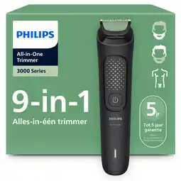 MediaMarkt Philips Mg3945/15 Philips Series 3000 9 In 1 Multigroom Zwart aanbieding