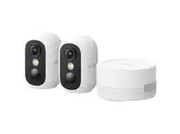 MediaMarkt Eufy Eufycam C35 2-cam Kit Wit Slimme Binnen- / Buitencamera aanbieding