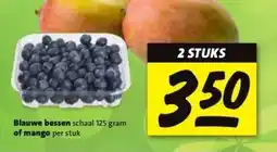 Nettorama Blauwe bessen of mango aanbieding