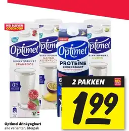 Nettorama Optimel drinkyoghurt aanbieding