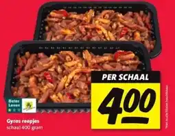 Nettorama Gyros reepjes aanbieding