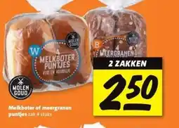 Nettorama Melkboter of meergranen puntjes aanbieding