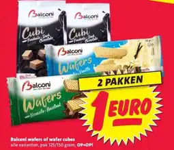 Nettorama Balconi wafers of wafer cubes aanbieding