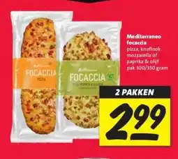 Nettorama Mediterraneo focaccia aanbieding