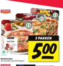 Nettorama Buonizza pizza aanbieding