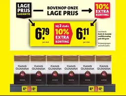 Nettorama Kanis & Gunnink snelfiltermaling pak 500 gram aanbieding