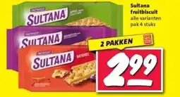 Nettorama Sultana fruitbiscuit aanbieding