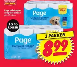 Nettorama Page toiletpapier compleet schoon pak aanbieding