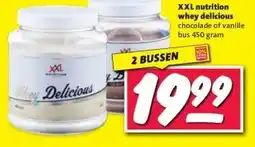 Nettorama XXL nutrition whey delicious aanbieding