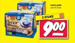 Nettorama Lenor pods aanbieding