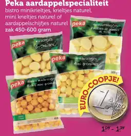 Coop Peka aardappelspecialiteit aanbieding