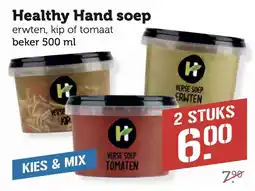 Coop Healthy Hand soep aanbieding