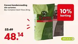 Pets Place Cavom hondenvoeding aanbieding