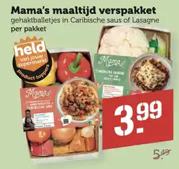 Coop Mama's maaltijd verspakket aanbieding