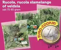 Coop Rucola, rucola slamelange of veldsla aanbieding